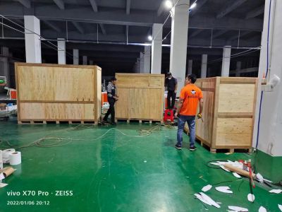 口罩机木箱包装